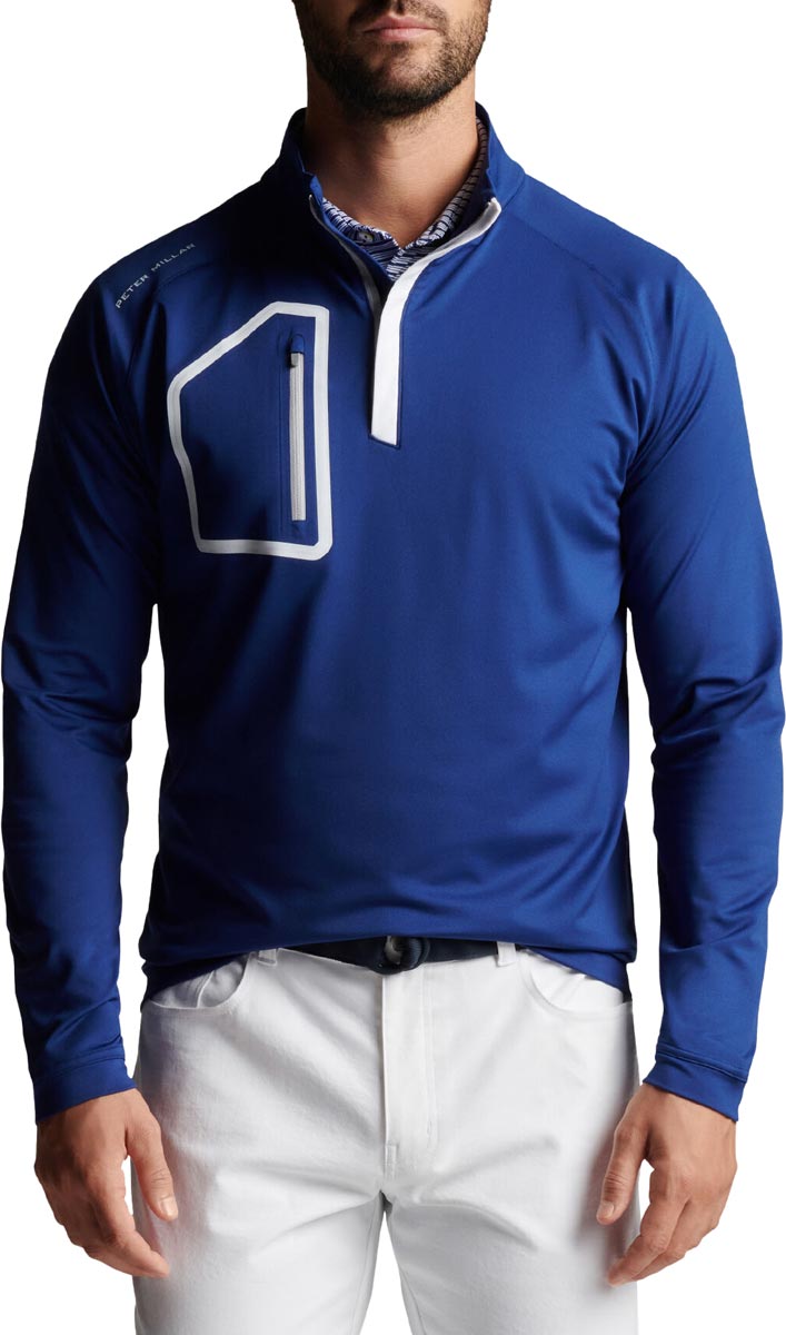 Peter Millar Performance QuarterZip Golf Pullovers
